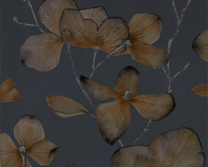 Harlequin Kienze Graphite/Gilver 111959 Wallpaper