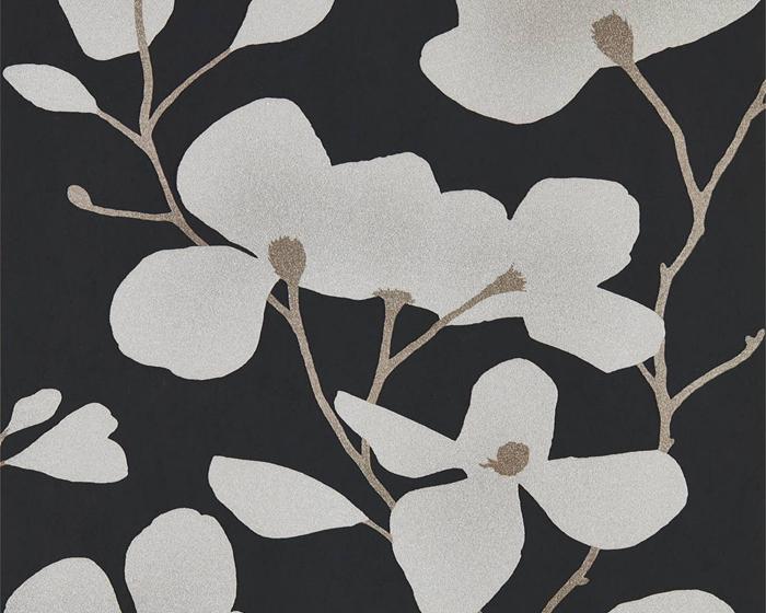 Harlequin Kienze Shimmer Steel/Graphite 111973 Wallpaper