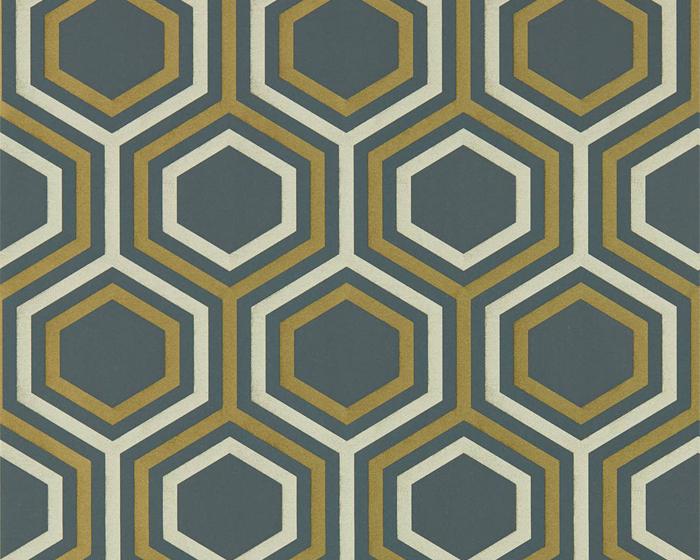 Harlequin Selo Ebony/Gold 112149 Wallpaper