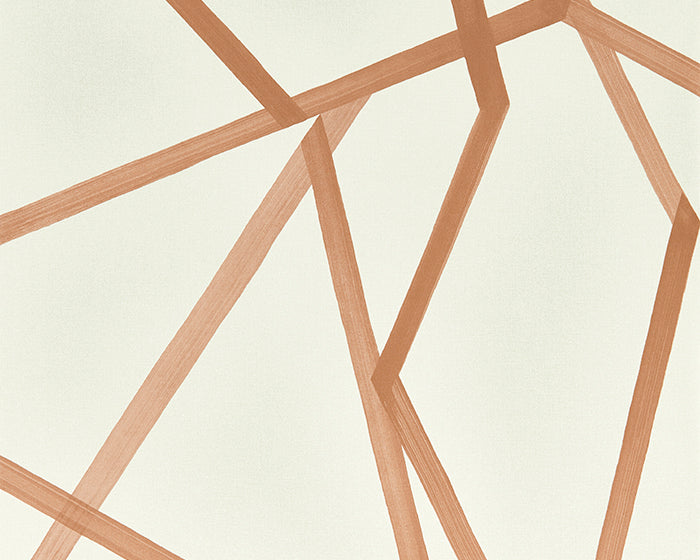 Harlequin Sumi Linen/Copper Wallpaper