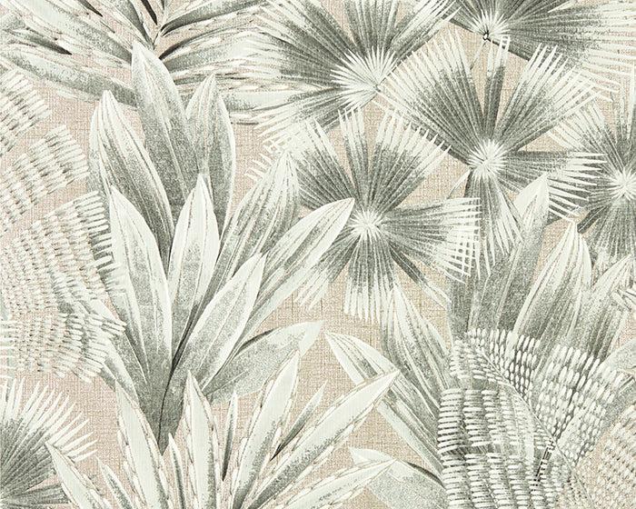 Harlequin Matupi Gilver/Ebony Wallpaper