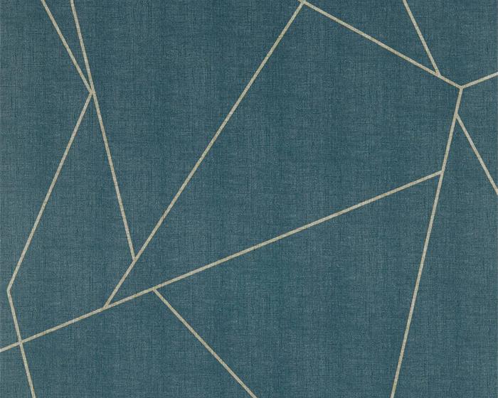 Harlequin Parapet Indigo 112078 Wallpaper