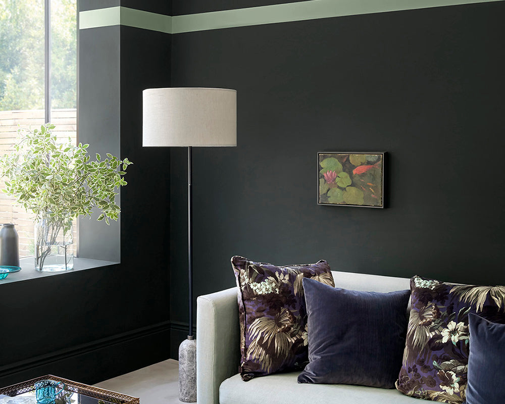 Paint & Paper Library Ilex 558 paint in a living room