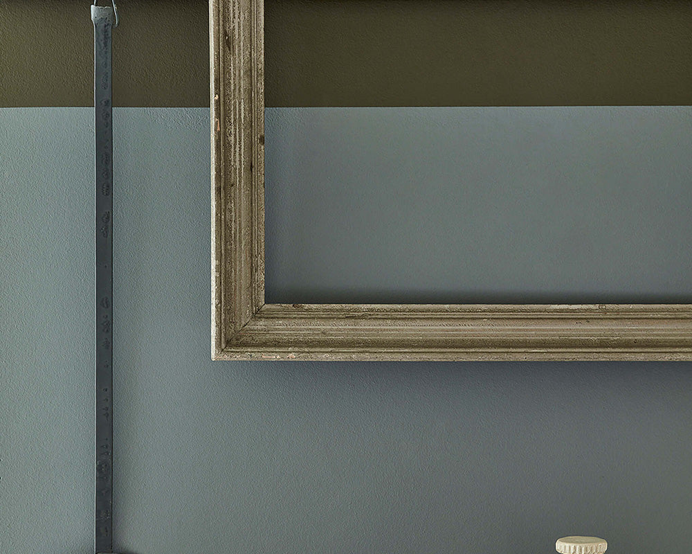Little Greene Livid 263 Paint on a wall
