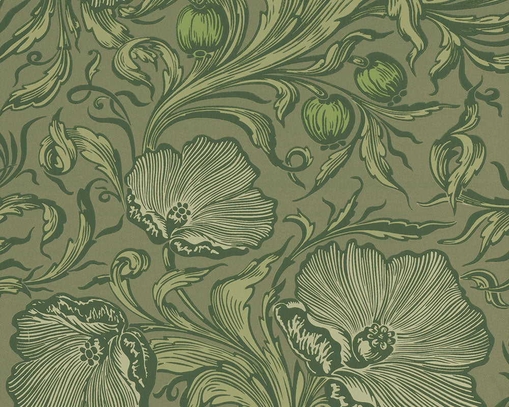 Little Greene Poppy Trail Wallpaper