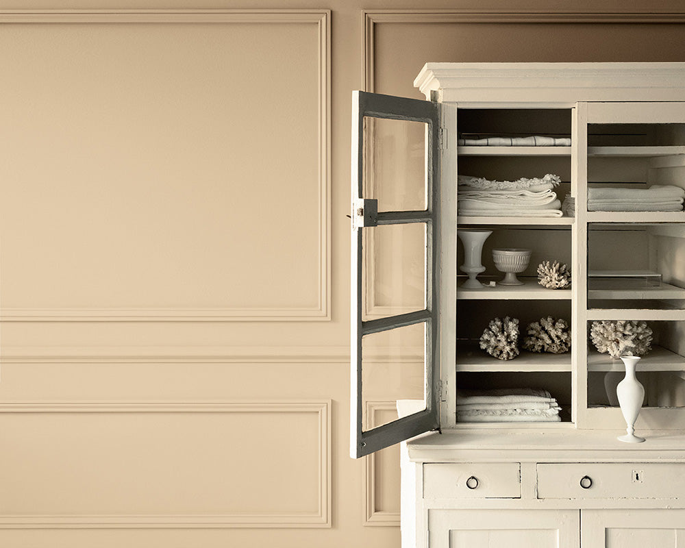 Paint & Paper Library Leather I painted cabinet