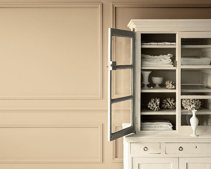 Paint & Paper Library Leather I painted cabinet