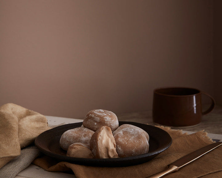 Mochi 344 paint by Little Greene in the background in an office set up