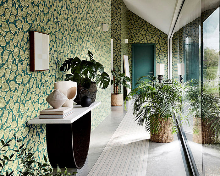 Little Greene Beech Nut  in a hallway