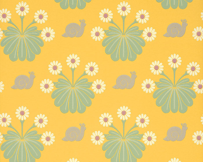 Little Greene Burges Snail Wallpaper