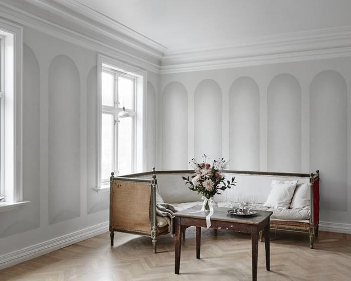 Sandberg Marieberg Blue 647-04 Wallpaper