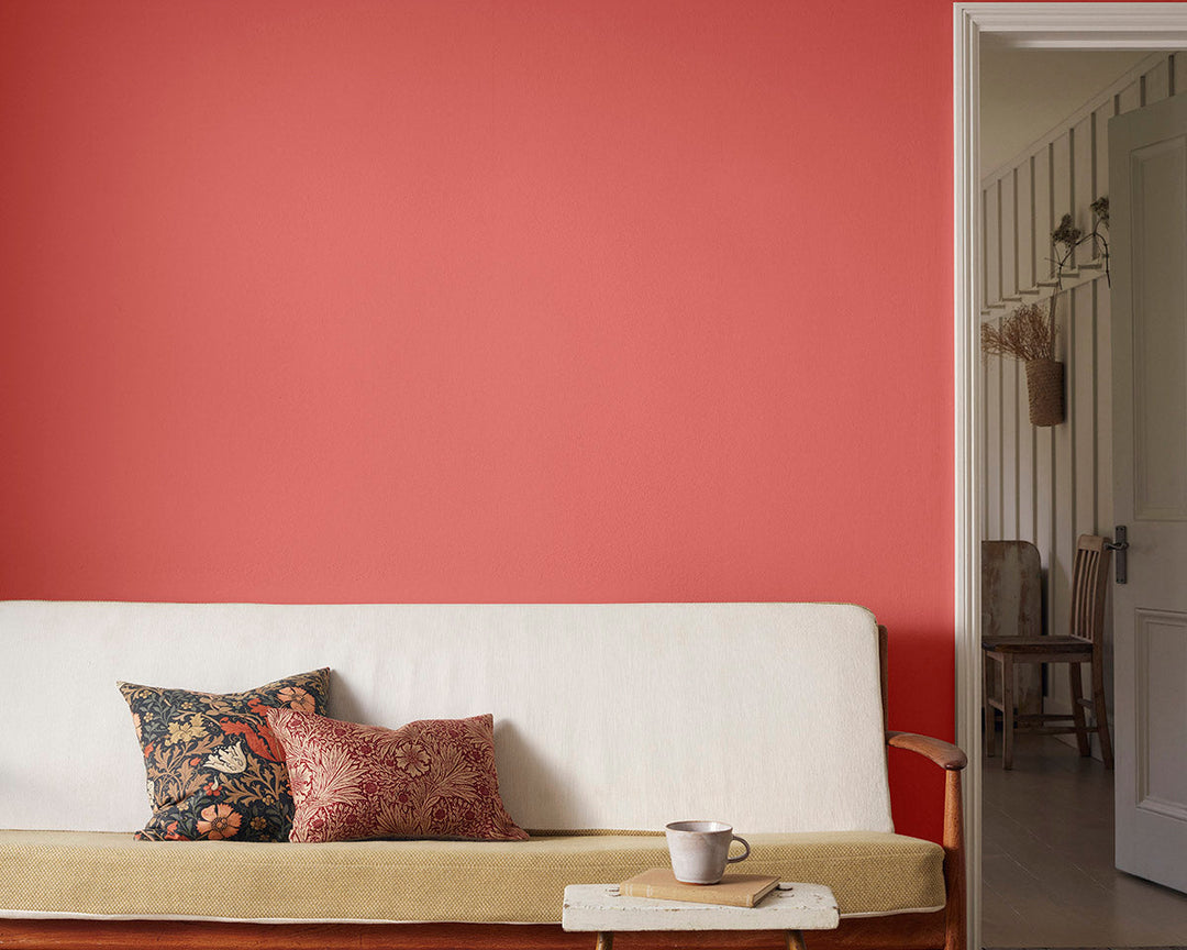 Morris & Co Rose Cockle Paint in Room