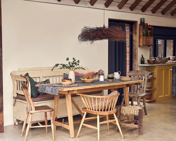 Morris & Co Pearwood Paint in Dining Room