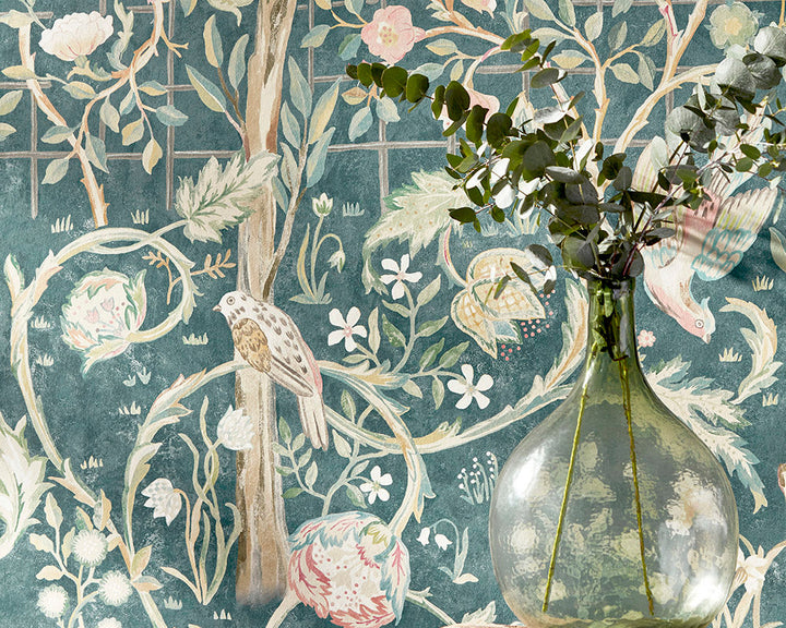 Morris & Co Melsetter Wallpaper detail