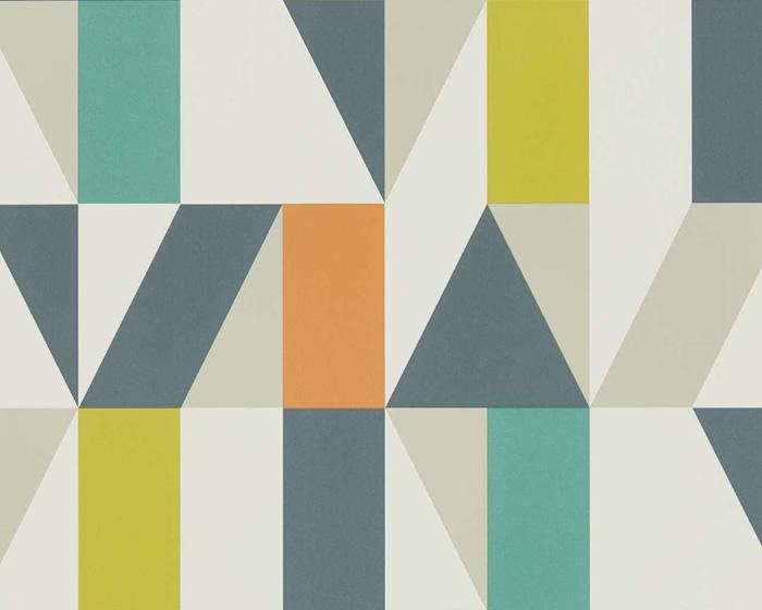 Scion Nuevo Citrus/Paprika/Forest 111829 Wallpaper