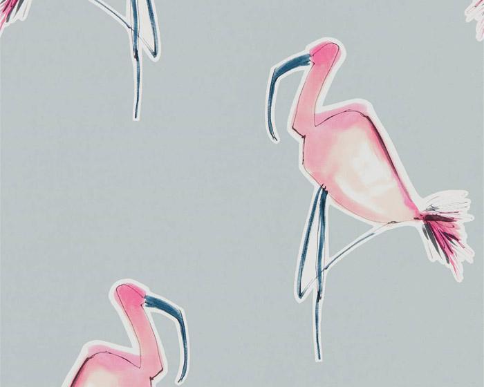 Scion Zanzibar Bubblegum 112000 Wallpaper