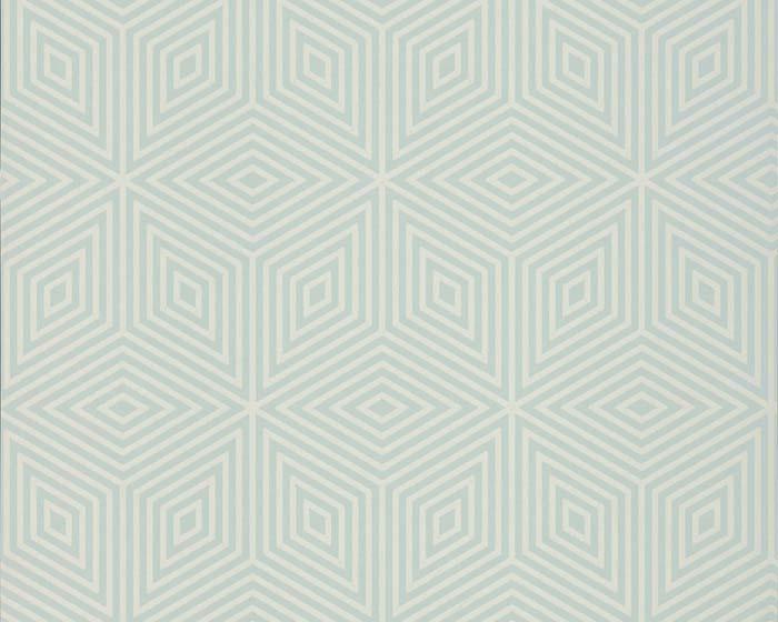 Paint & Paper Library Marquetry Tile Glass IV Wallpaper