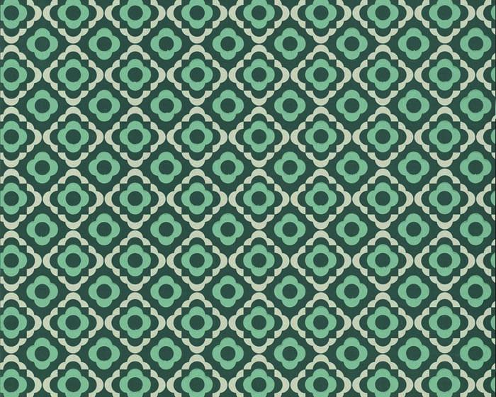 Paint & Paper Library Quatrefoil Squid Ink Wallpaper