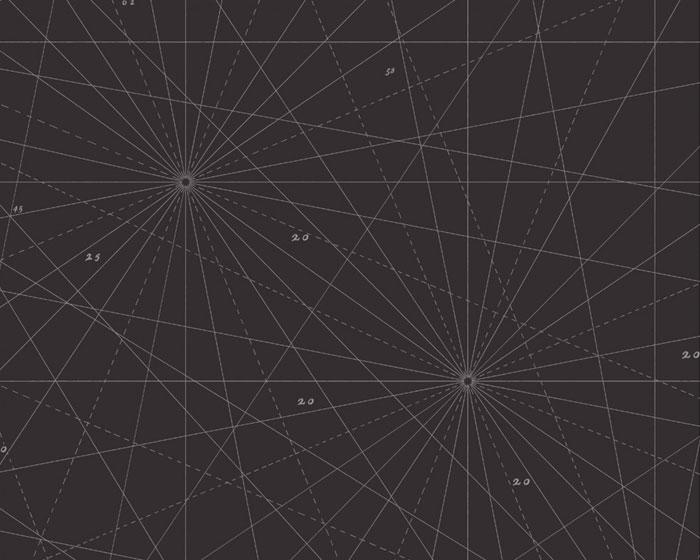 Paint & Paper Library Chart Perse Grey PPCHPG Wallpaper