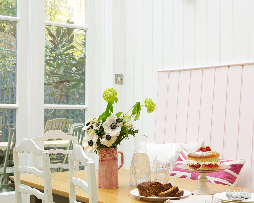 Mylands Palmerston Pink 243 Kitchen