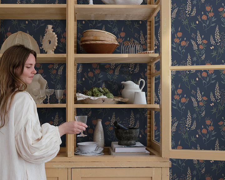 Sandberg Emma Wallpaper as a feature wall