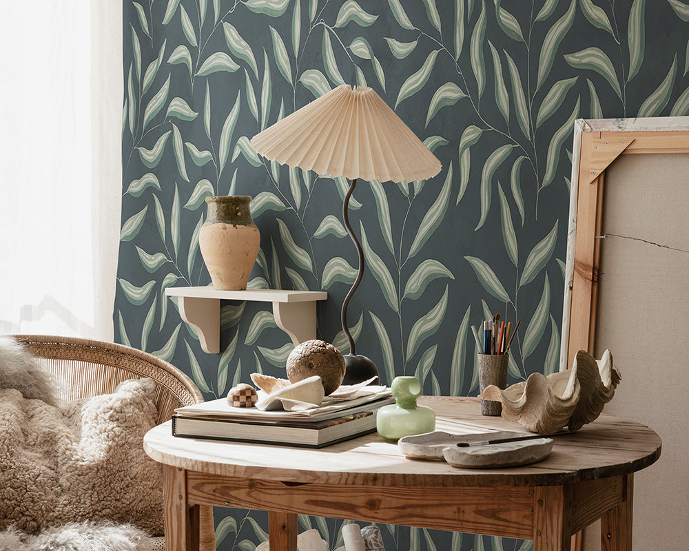 Sandberg Jennie Wallpaper on a living area wall