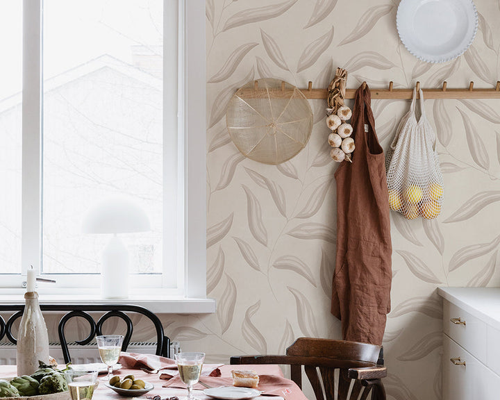 Sandberg Jennie Wallpaper in a kitchen