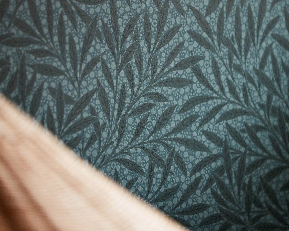 Morris & Co Emery's Willow Wallpaper close up