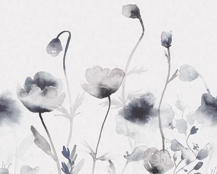 Sandberg Morängen Indigo Blue Wallpaper 634-04