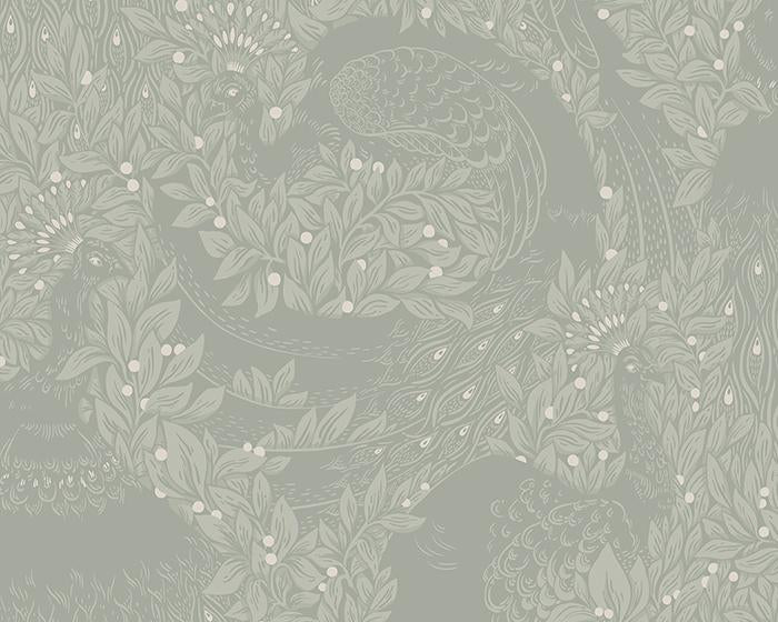 Sandberg Evelina Sage Green S10127 Wallpaper
