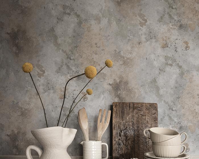 Sandberg Rost Gold 215-51 Wallpaper in Room