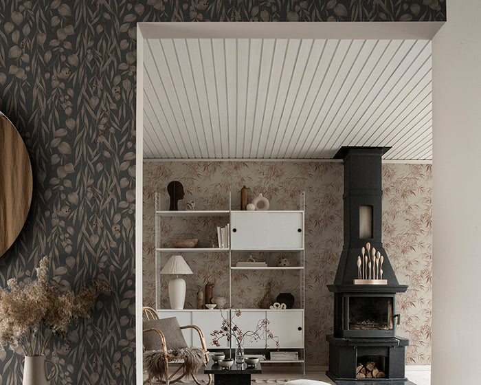 Sandberg Sara S101117 Indigo Blue on Hallway Wall