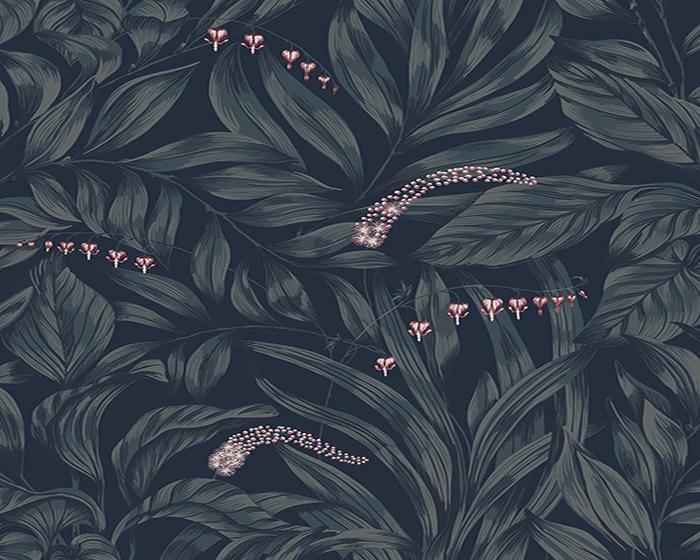Sandberg Elin Midnight Blue Wallpaper 837-96