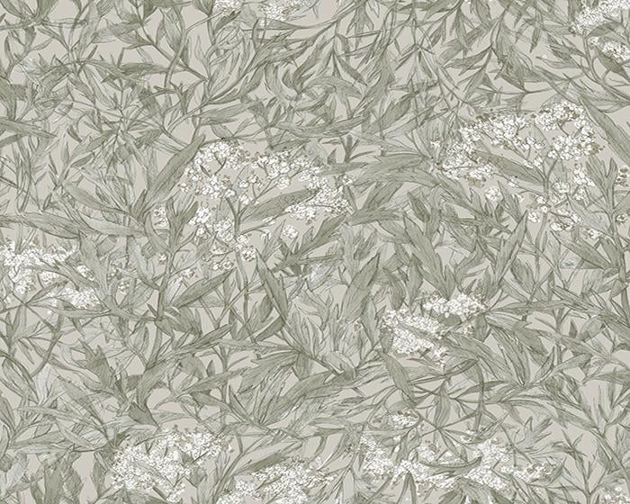 Sandberg Malin Sage Green 225-28 Wallpaper