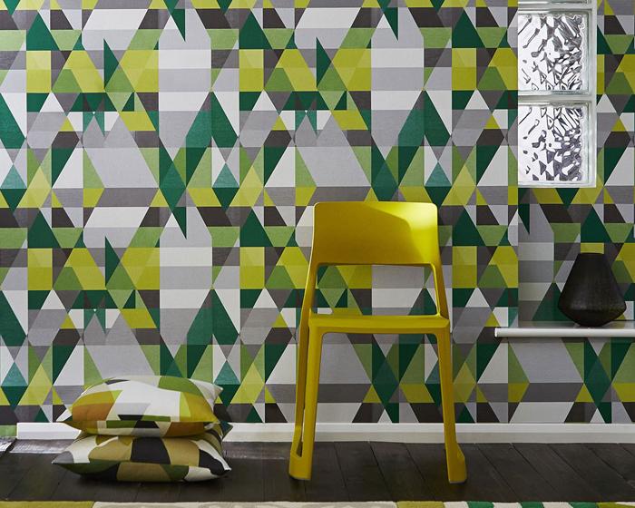 Scion Axis Lime/Peony/Sunset 110836 Wallpaper