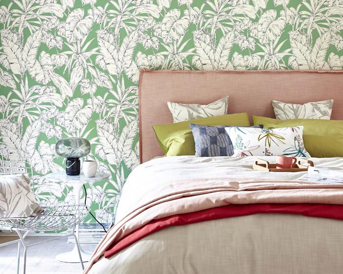 Scion Parlour Palm Raffia 112026 Wallpaper