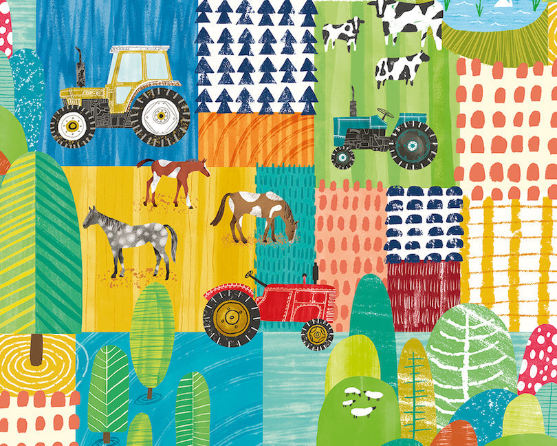 OHPOPSI Down On The Farm Wallpaper