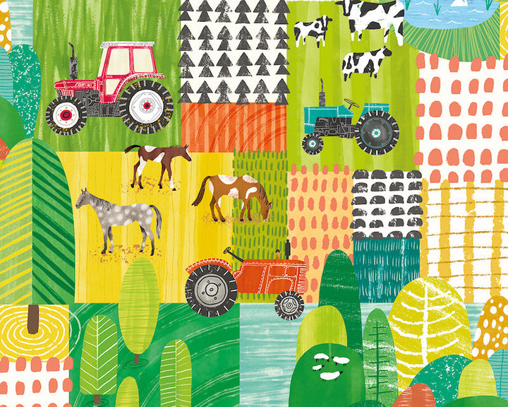 OHPOPSI Down On The Farm Wallpaper