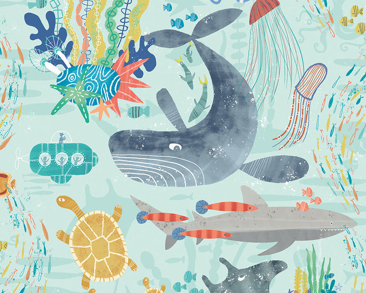 OHPOPSI Beneath The Waves Wallpaper