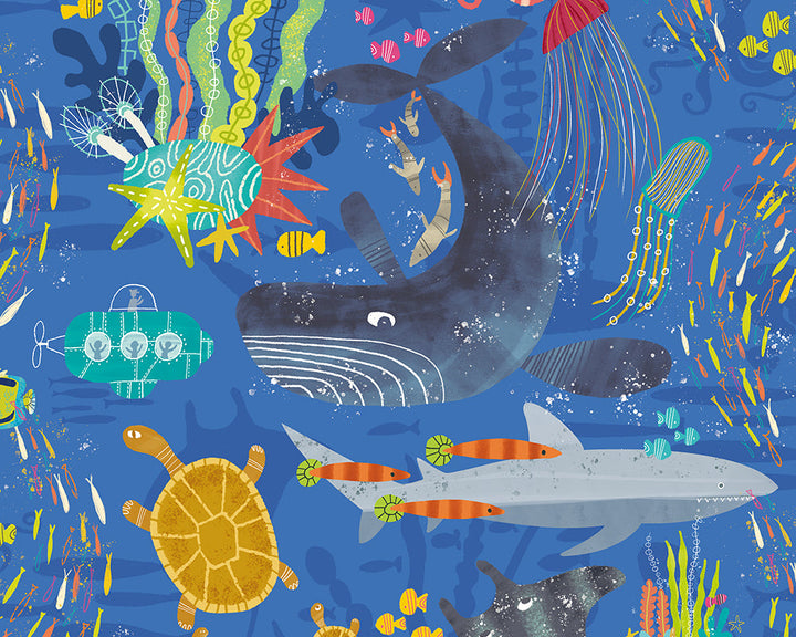 OHPOPSI Beneath The Waves Wallpaper