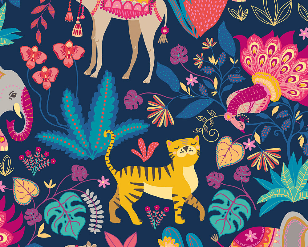 OHPOPSI Samba Safari Wallpaper