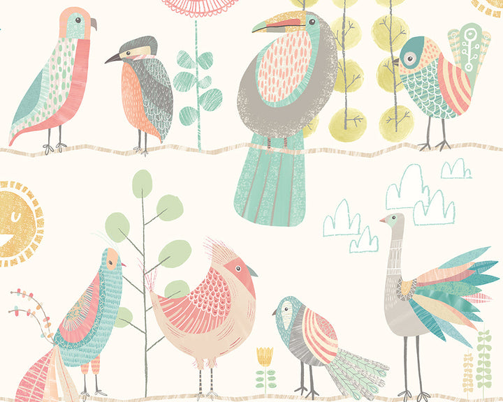 OHPOPSI Feather Fandango Wallpaper