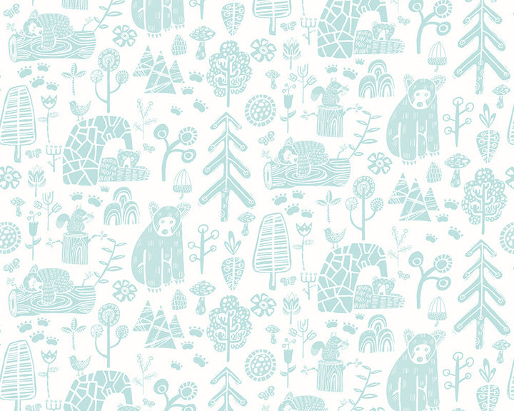OHPOPSI Honeywood Bears Wallpaper
