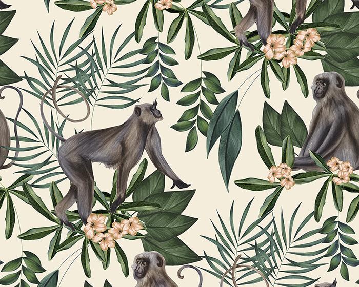 OHPOPSI Morris Cream Wallpaper WLD53108W