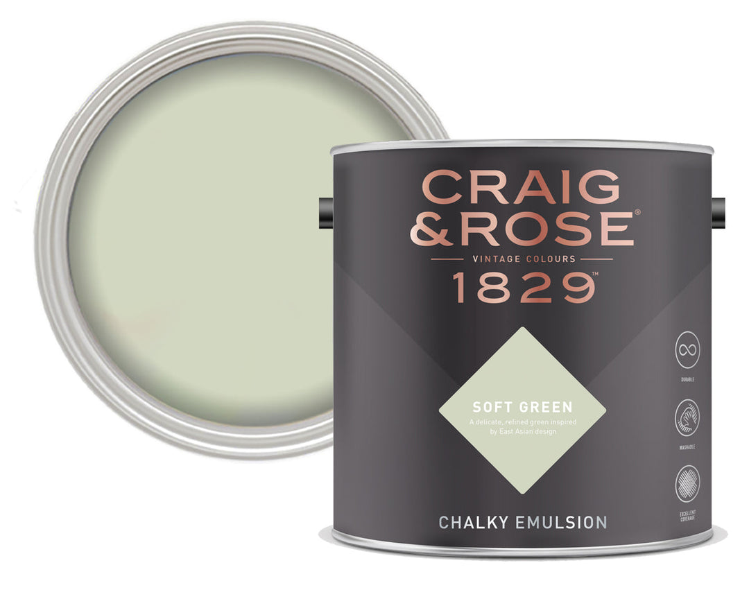 Craig & Rose Soft Green Paint