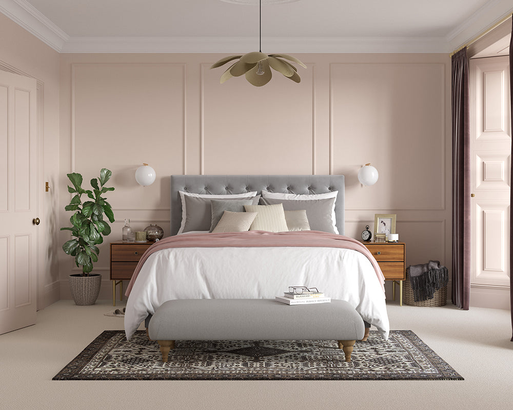 Dulux Heritage Biscuit Beige Bedroom