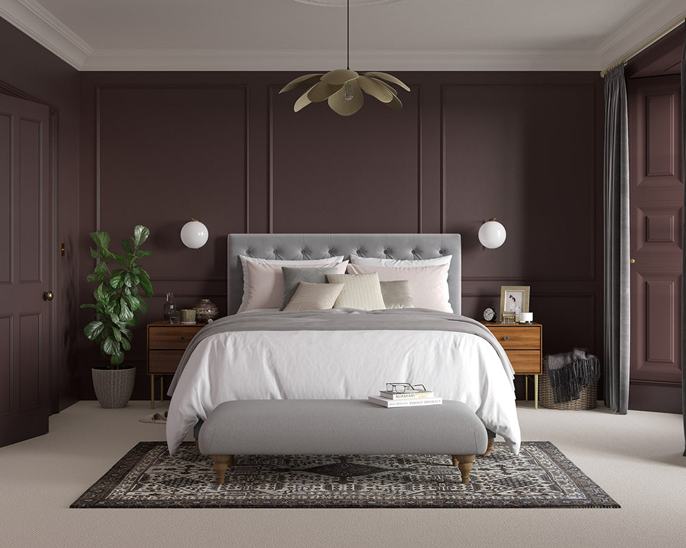 Dulux Heritage Cherry Truffle Bedroom