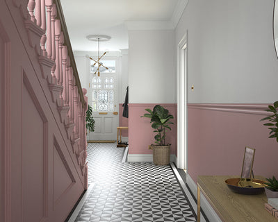 Dulux Heritage DH Blossom Paint in Hallway