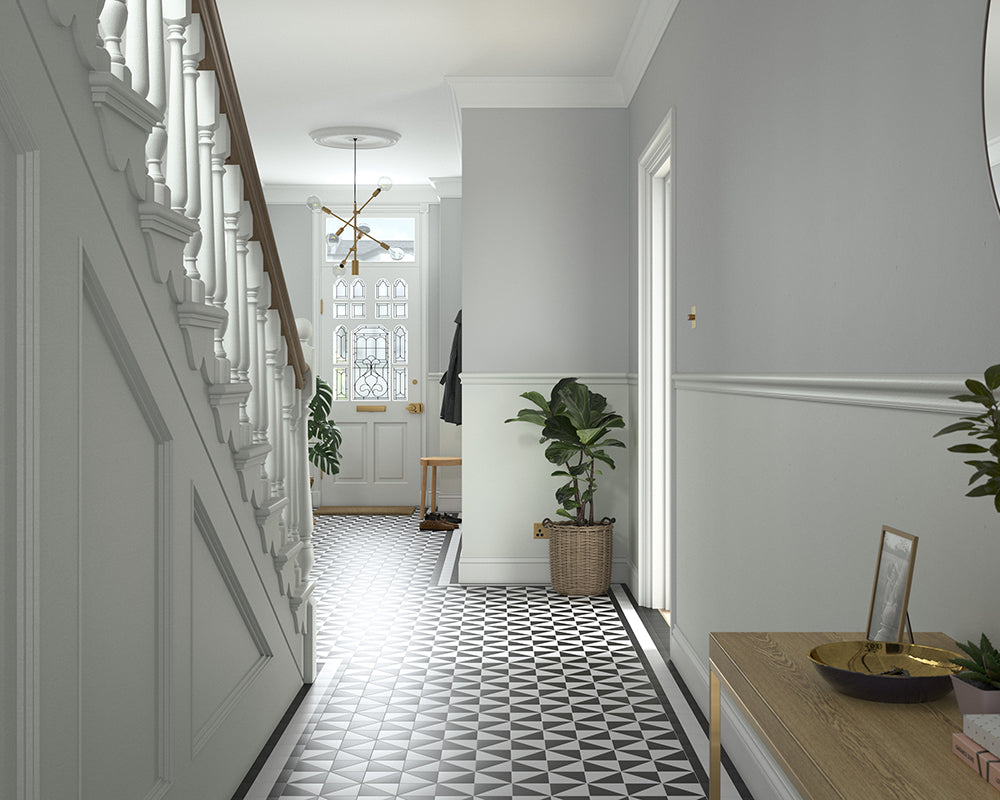 Dulux Heritage Fennel White Paint in Hallway