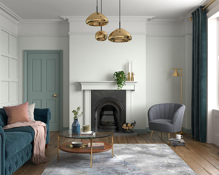 Dulux Heritage Fennel White Paint in Living Room